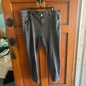 Liverpool Women's Gray Straight Leg Jeans